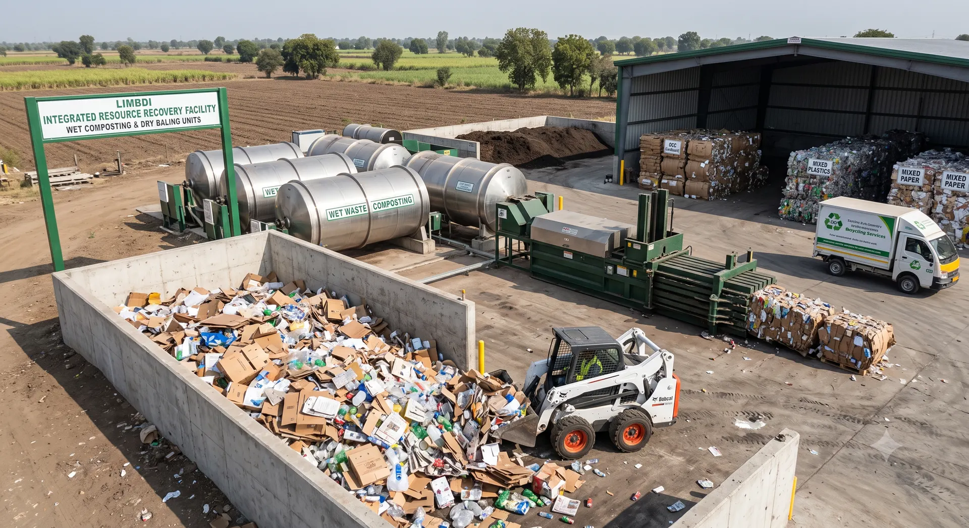 Dry Waste Baling